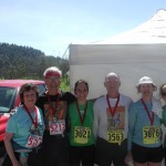 Avenue of the giants finish photo
